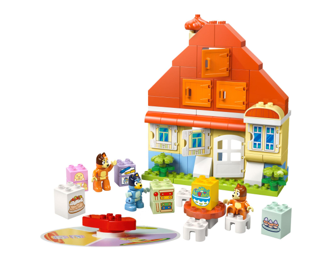 LEGO DUPLO 10459 Dom rodzinny Blue z grą pamięciową - 1331692 - zdjęcie 3